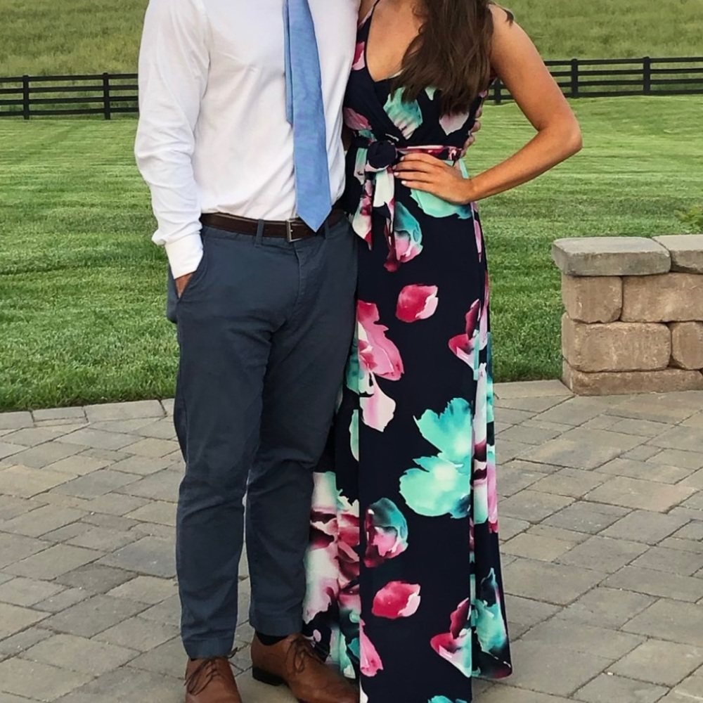 Long Floral Dress